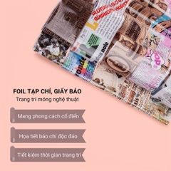 Set foil tạp chí trang trí móng (5/10/30/50 set/case)