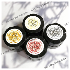 Set 4 hũ gel nhũ kim tuyến vẽ viền móng (5/10/30/50 set/case)