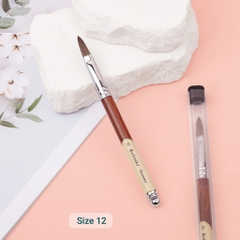 Cọ đắp bột Kolinsky Germany #12 (5/10/30/50 pcs/case)