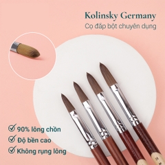 Cọ đắp bột Kolinsky Germany #14 (5/10/30/50 pcs/case)