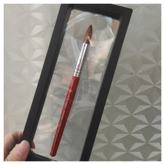 Cọ đắp bột Kolinsky cán gỗ #20 LCNail (5/10/30/50 pcs/case)