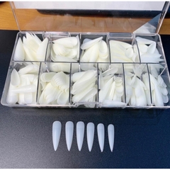 Móng úp tay HSM form nhọn (5/10/30/50 set/case) (500 móng)