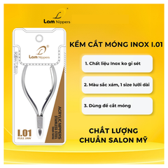 Kềm cắt móng tay thép không gỉ I.01 - Kềm Lâm (5/10/30/50 pcs/case)