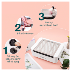 Máy hút bụi nail L’UGX LG608 40W (1/5/10/30 pcs/case)