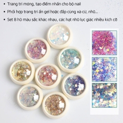 Set nhũ vẩy cá 8 hũ (5/10/30/50 set/case)