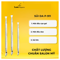 Sủi da inox P-911 - Kềm Lâm (5/10/30/50 pcs/case)