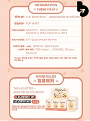 PRE-ORDER LABUBU Ver2 Pop Mart chính hãng - Version 2 Blinbox The Monster Tiệc bãi biển vinyl