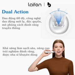 Bàn chải điện LAIFEN WAVE thế hệ mới - bàn chải đánh răng Laifen