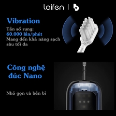 Bàn chải điện LAIFEN WAVE thế hệ mới - bàn chải đánh răng Laifen
