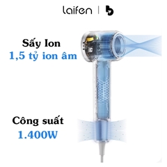 Máy sấy tóc ion âm tốc độ cao LAIFEN SE LITE, Chip Nhiệt AI thông minh