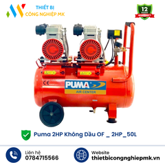 Máy Nén Khí 2HP Không Dầu