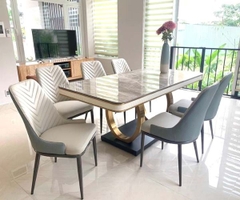 Bàn Ăn 6 Sunny Nhập Khẩu NK04
