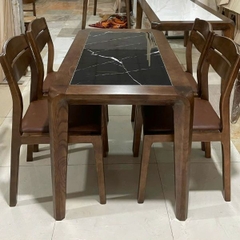 Bộ Bàn Ăn 4 Ghế Gỗ Sồi HT39