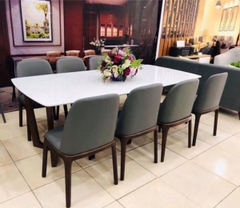 Bàn Ăn Gỗ Sồi 8 Ghế Grace GG34