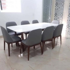 Bàn Ăn Gỗ Sồi 8 Ghế Grace GG34