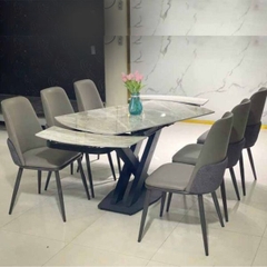 Bàn Ăn Thông Minh Nhập Khẩu Mặt Đá Chống Xước
