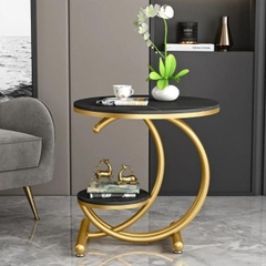 Bàn Góc Sofa Mặt Đá BG04