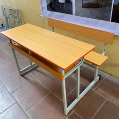 Bàn Học Sinh Liền Ghế Có Tựa BHS02