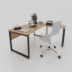 Bàn Làm Việc Chữ L Có Yếm BL09
