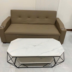 Bàn Trà Sofa 2 Tầng Mặt Đá BT45