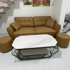 Bàn Trà Sofa 2 Tầng Mặt Đá BT45