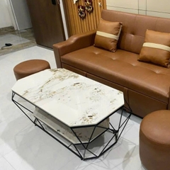 Bàn Trà Sofa 2 Tầng Mặt Đá BT45