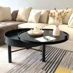 Bàn Trà Xoay Gỗ Sồi BT60