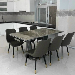 Bộ Bàn Ăn Thông Minh 6 Ghế HT01