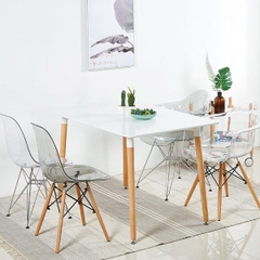 Ghế Eames Nhựa Đúc Trong Suốt