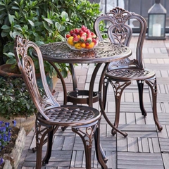 Bộ Bàn Ghế Nhôm Đúc Sân Vườn ND27
