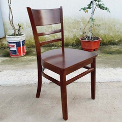Ghế Ăn Cabin Mặt Gỗ Cao Su