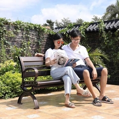 Ghế Băng Công Viên Nhôm Đúc GBN5