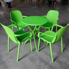 Ghế Cafe Ghế Nhựa Đúc Có Tay GT01