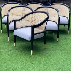 Ghế WORMLEY Gỗ Sồi Tựa Mây GF03