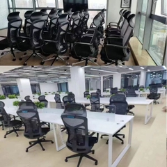 Ghế Công Thái Học Tựa Đầu Có Gác Chân GX14