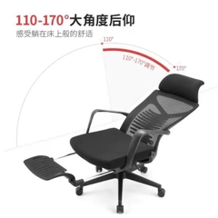 Ghế Công Thái Học Tựa Đầu Có Gác Chân GX14