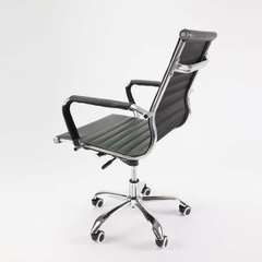 Ghế Da Lưng Thấp Chân Xoay GX22