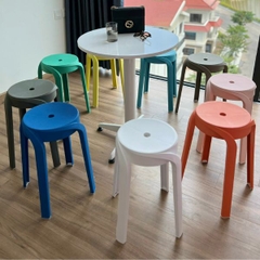 Ghế Đôn Nhựa Đúc Nhập Khẩu DN03