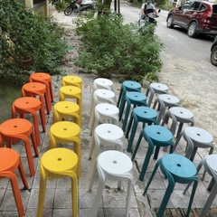 Ghế Đôn Nhựa Đúc