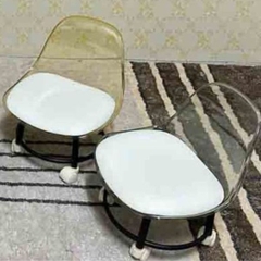 Ghế Đôn Xoay Nhựa Trong Nhập Khẩu