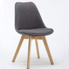 Ghế Eames Nhựa Đúc Bọc Nỉ Nhập Khẩu
