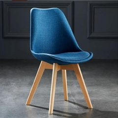 Ghế Eames Nhựa Đúc Bọc Nỉ Nhập Khẩu