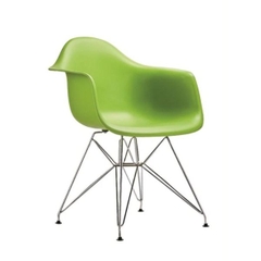 Ghế Eames Nhựa Đúc Có Tay Chân Sắt