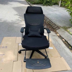 Ghế Công Thái Học Tựa Đầu Có Gác Chân GX15