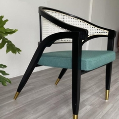 Ghế WORMLEY Gỗ Sồi Tựa Mây GW09
