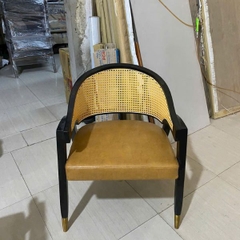 Ghế WORMLEY Gỗ Sồi Tựa Mây GW09