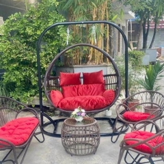 Ghế Xích Đu Đôi Phượng Hoàng