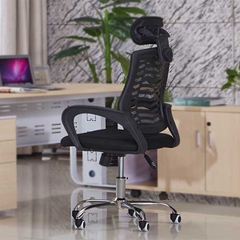 Ghế Văn Phòng Lưng Lưới Chân Xoay Tựa Đầu GX01