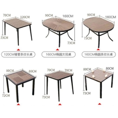 Bộ Bàn Ghế Sân Vườn Polywood Nhôm Đúc 4 Ghế Nhập Khẩu