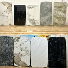 Bàn Trà Sofa Đôi Ngăn Kéo Mặt Đá Ceramic